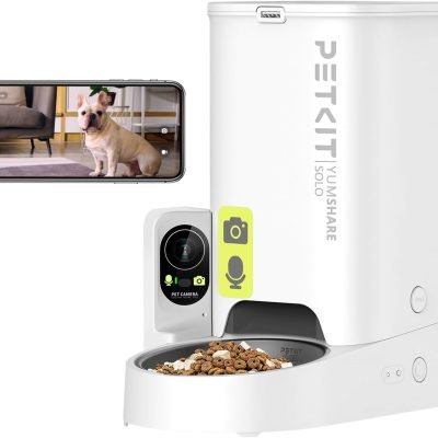PETKIT Distributeur Croquettes Chat Automatique avec Caméra