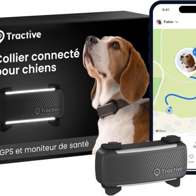 Tractive – Collier GPS pour chien