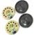 Magnetic Speaker – 4Pcs 0.5W 8 Ohm 28mm Dia Mini Metal Inside Speaker Music Player Magnet